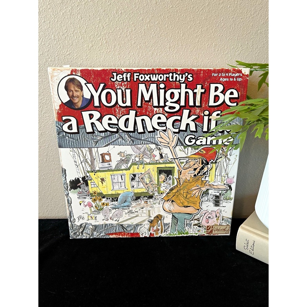 Jeff Foxworthy You Might Be a Redneck If Board Game 2006 Patch Complete
